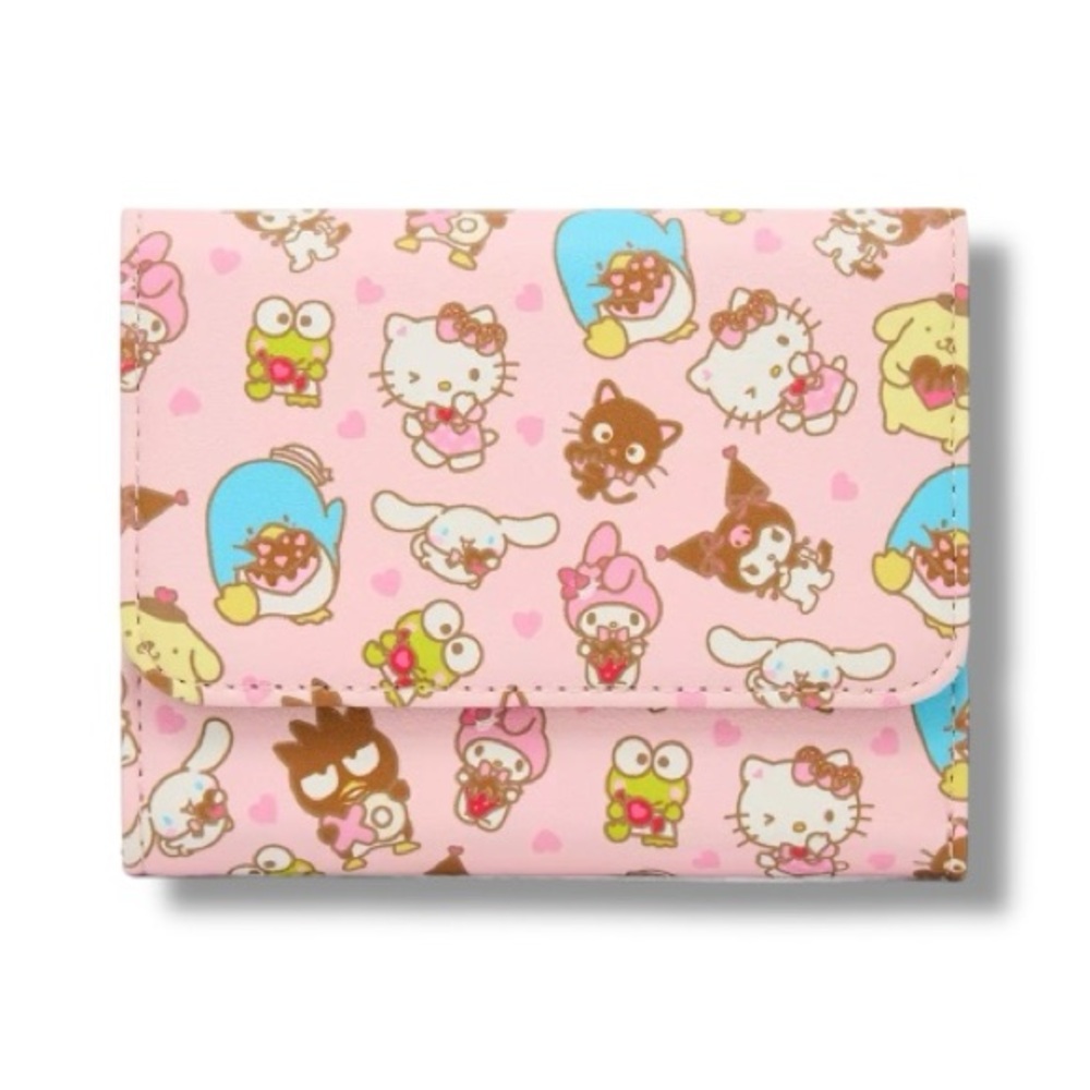Loungefly Hello Kitty And Friends Sweet Treat Flap Wallet - NWT - Picture 2 of 4